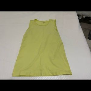 Athleta yellow lg tank top